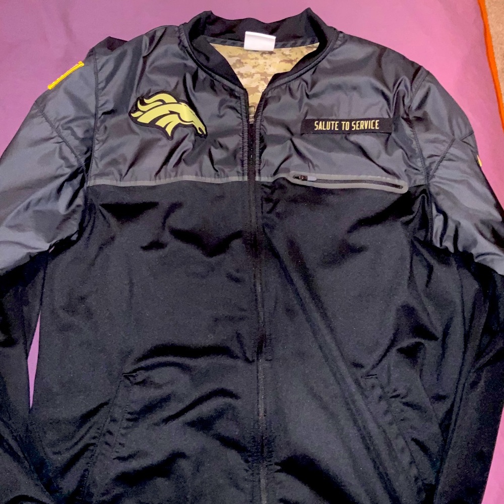 Broncos salute to service jacket